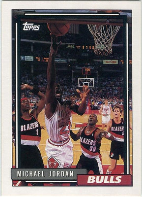 飛人 Michael Jordan 1992-93 Topps #141 球卡