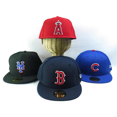New Era 59FIFTY MLB 球員帽 棒球帽 老帽 NE703- 紅襪 天使 小熊 大都會 iSport愛運動