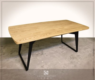TC-21 Polifrom實木皮餐桌(4-6人)【光悅制作】餐廳 咖啡廳 民宿 餐椅 設計傢俱