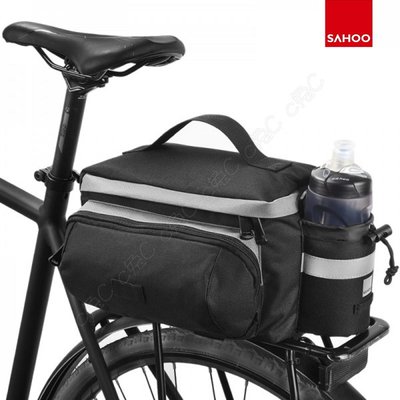 SAHOO-全新自行車貨架包 手提相機包 單車旅行袋 側背行李袋 斜背鐵馬鞍袋 腳踏車後貨架袋 肩背馱包 貨架上袋