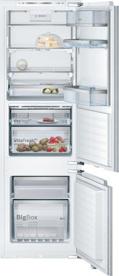 BOSCH 德國博世 KIF39P60TW  8系列 嵌入式冰箱 上冷藏下冷凍