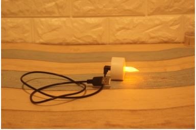 🍀四月科技能源🍀創意蠟燭 USB充電蠟燭燈 浪漫告白蠟燭 LED電子充電蠟燭 仿真蠟燭