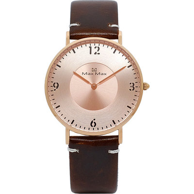 ∥ 國王時計 ∥ MAX MAX MAS7011-8 玫瑰金時尚腕錶