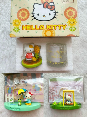 絕版Hello Kitty相框香薰蠟燭擺件中古三麗鷗