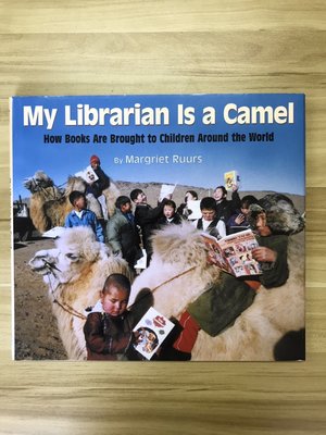 【雷根4】My Librarian Is a Camel#英文繪本#滿360免運#8成新#架TS88