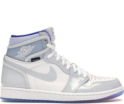 Nike Jordan 1 OG High 喬丹 AJ1 一代 1代 喬1 Zoom White Racer Blue 漆皮 透明 男鞋 各尺寸