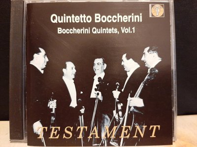Quintetto Boccherini,Boccherini Quintets Vol.1~3,布凱里尼五重奏團-布凱里尼弦樂五重奏 Vol.1~3,如新。