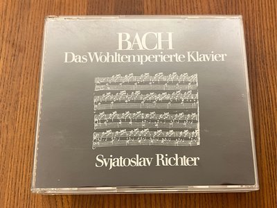 【㊣二手】李希特Richter/Bach Well-tempered Clavier [SACD Hybrid]
