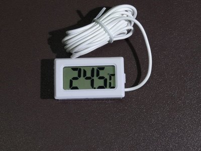 [yo-hong]1.5米感溫線附電池 電腦溫度計/魚缸溫度計/汽車溫度計/冰箱溫度計
