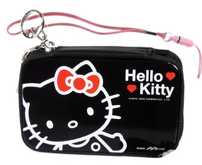 【卡漫迷】 Hello Kitty 馬口鐵 相機包 ㊣版 保護 數位 收納盒 防護包 線材收納 小物化妝品收納 造型