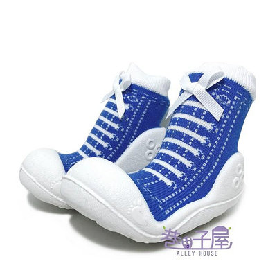 童款仿鞋襪型學步鞋 襪鞋 寶寶鞋 是襪子也是鞋子 [170] 藍【巷子屋】