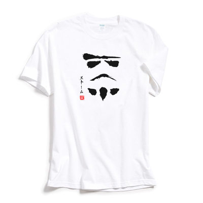 Stormtrooper Japanese 短袖T恤 2色 星際大戰STAR WARS電影人物印花潮T