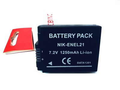 全新Nikon/尼康EN-EL21電池 尼康V2微單相機電池 el21鋰電池ENEL21 特價
