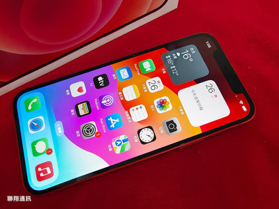 聯翔通訊 紅色 Apple iPhone 12 128G 台灣已過保固2021/12/12 原廠電池85%原廠盒裝※換機優先