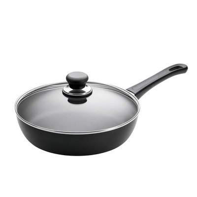 【易油網】SACANPAN 26cm Stew pan with lid 不沾深炒鍋(含鍋蓋) #26101200