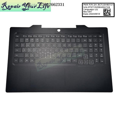 電腦零件適用于華為 HUAWEI 2H-BC7USH80121 筆記本鍵盤 彩色背光 US筆電配件