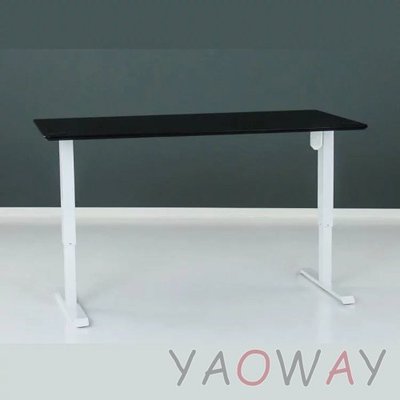 【耀偉】丹麥Conset康萊-電動升降桌501-33大張陶瓷白-含桌板160x80cm (工作桌/主管桌/兒童成長桌)