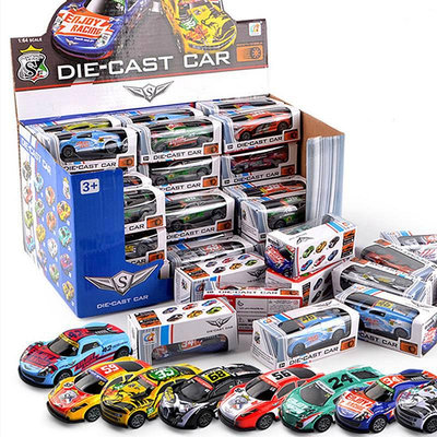 ECHO文具 TY351 合金車模型 盒裝玩具車 兒童玩具新款回力合金小汽車 合金工程車玩具滿599免運