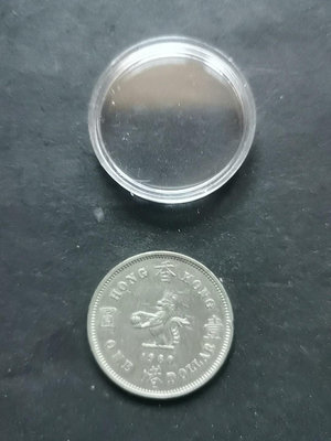 1960年香港大壹硬幣壹枚。品如圖原光，者真。5985