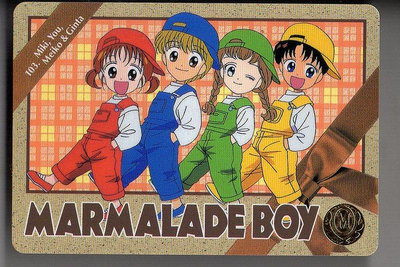 《CardTube卡族》(061122) 103 日本原裝橘子醬男孩 萬變卡∼ 1995年遊戲普卡