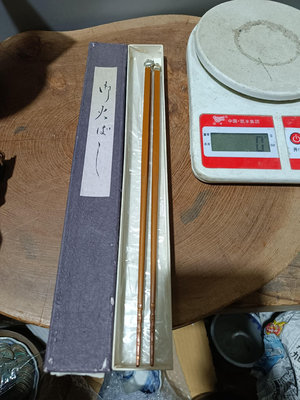 日本回流銅器昭和鳥摘紫銅火筷碳筷火箸鴛鴦做工很漂亮全品