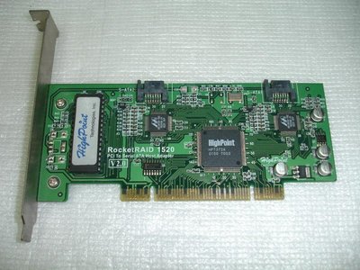 【電腦零件補給站】HighPoint RocketRAID 1520 SATA 磁碟陣列 PCI擴充卡