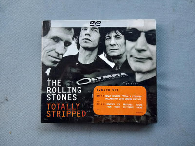 O版 滾石樂隊The Rolling Stones Totally Stripped CD+DVD全新