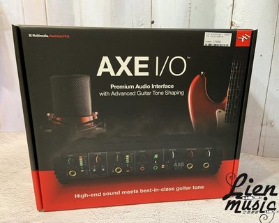 立恩樂器 》錄音介面 / IK Multimedia AXE I/O 公司貨保固 / 吉他 貝斯 錄音 義大利製