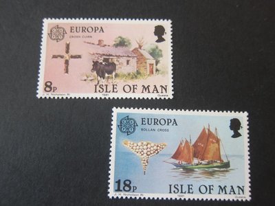 【雲品11】英國曼島Isle Of Man 1981 Sc 191-92 set MNH 庫號#B524 83676