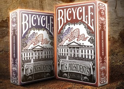 美國總統撲克牌 美國總統單車牌 Bicycle U.S. Presidents playing cards