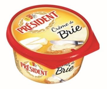 總統牌 布瑞乾酪抹醬 CREAM OF BRIE - 125g ( 低溫配送或店取 ) 穀華記食品原料