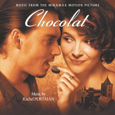 正版CD電影原聲帶《濃情巧克力》／Chocolat全新未拆~茱麗葉畢諾許, 強尼戴普, 茱蒂丹契