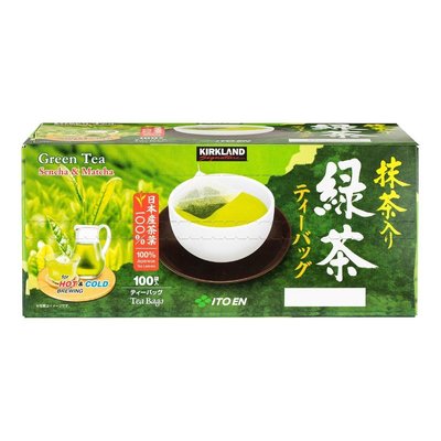 【Kidult 小舖】Kirkland 日本綠茶包 1.5公克 X 100入/組 *3箱《Costco好市多線上代購》