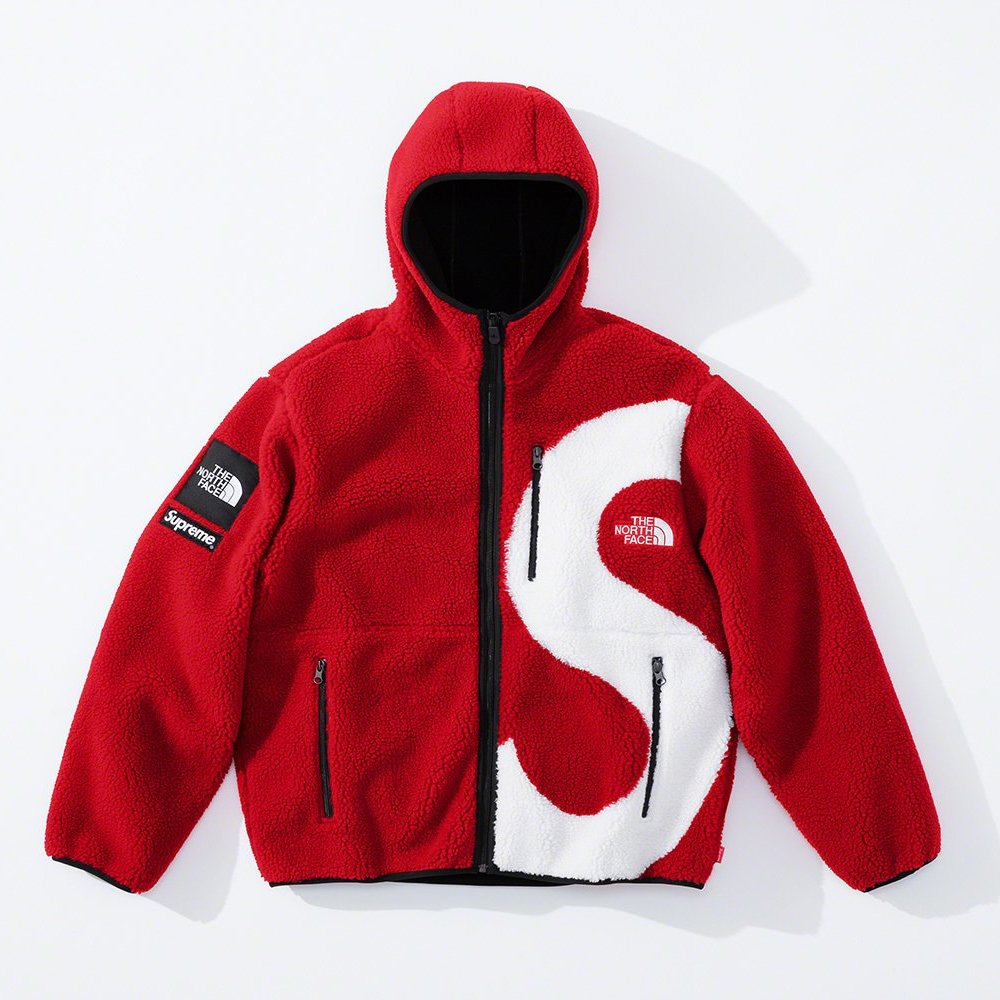 ☆LimeLight☆ Supreme x TNF Hooded Fleece Jacket 搖粒絨毛毛外套