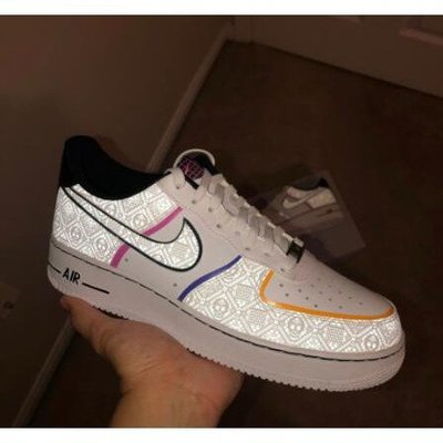 Nike Air Force 1 Low 'Day Of The Dead' CT1138-100 亡靈節 反光  免運