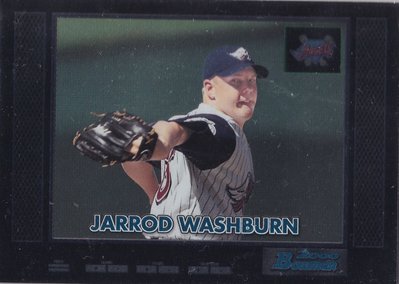 2000 Bowman Retro-Future #238 Jarrod Washburn
