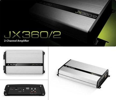 嘉義三益 最新美國 JL AUDIO JX 360/2 兩聲道 擴大機. 用平實的價格創建高品質放大器