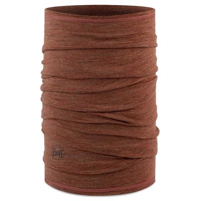 【BUFF】BF117819-310 木質紅 西班牙魔術頭巾《舒適》條紋 美麗諾羊毛領巾 保暖頭巾圍脖