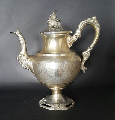 128 高級精選美國鍍銀壺 vintage silver plated Teapot with hinged lid