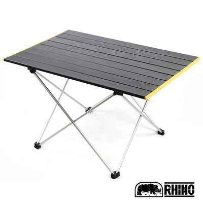 犀牛RHINO 超輕鋁合金露營摺疊桌-特大版 (野餐桌) 618XL