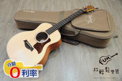 『放輕鬆樂器』2022年新款 公司貨 Taylor GS mini 面單板 36吋 旅行吉他 全館免運費