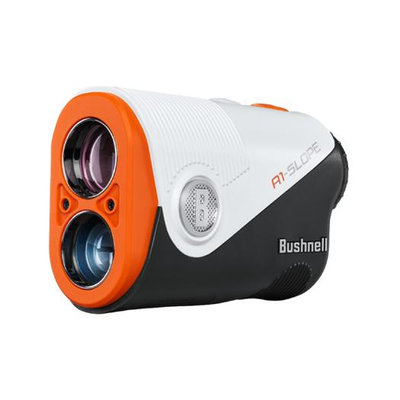 [小鷹小舖] Bushnell Golf A1 Slope 高爾夫 雷射測距儀 雷射測距望遠鏡 輕巧可放口袋 USB充電 專業鏡頭 測距速度快 24 NEW