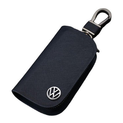 汽車鑰匙包 十字紋拉鏈鑰匙包 掛腰皮質鑰匙套鑰匙包廠家