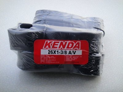 『聯美自行車』(E13) 建大KENDA 26x1- 3/8內胎 美式氣嘴 單一價