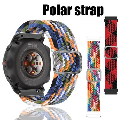 Polar Grit X Pro Vantage M2 點火 2 單元帶運動尼龍錶帶更換可調腕帶智能手錶手鍊 七佳錶帶配件599免運