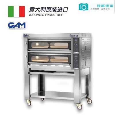 長期供應 意大利進口披薩爐烤箱兩層十二盤蛋糕烤箱烤鴨爐MD6+6-玖貳柒柒