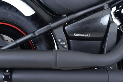[ Moto Dream 重機部品 ] R&amp;G BLP0062BK 後腳踏移除飾板套件Kawasaki VN900