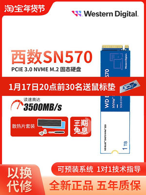 WD/西數SN770/570/850X NVME500G1T臺式機筆記本M21TB固態硬盤SSD