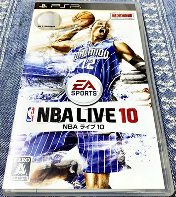 (無說明書) PSP 勁爆美國職籃 10 NBA LIVE 10 日版 K4