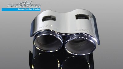 【樂駒】AC Schnitzer BMW 3er F30 F31 尾飾管 亮面 鍍鉻 排氣 系統 改裝 套件